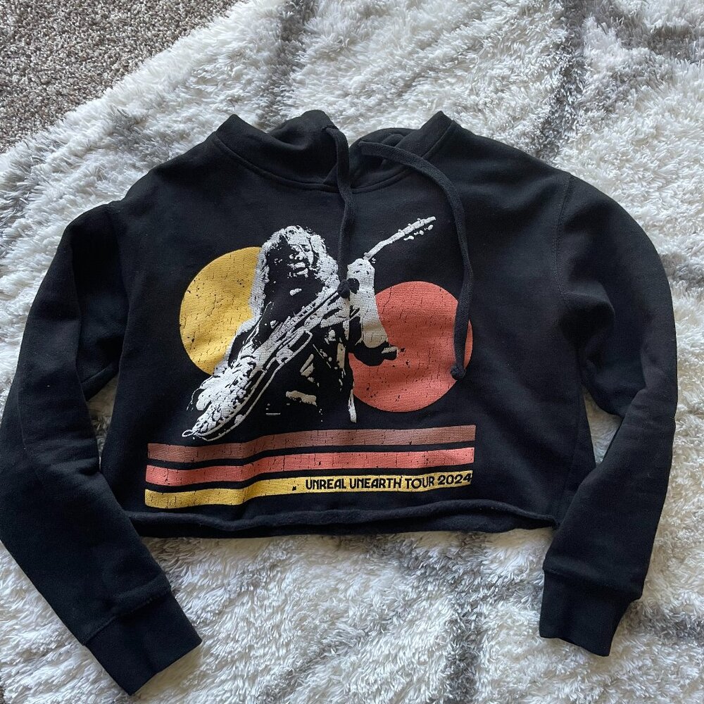 Hozier Unreal Unearth Cropped Hoodie